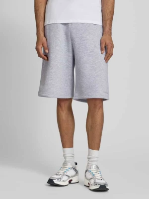 Szorty dresowe z nadruk z logo REVIEW