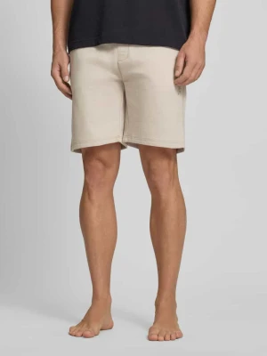 Szorty dresowe z tunelem z czystej bawełny Boss