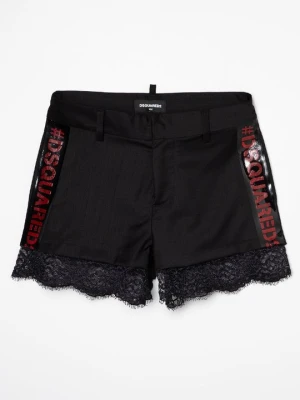 Szorty Dsquared2 czarny