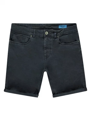 Cars Jeans Szorty dżinsowe "Blacker" w kolorze granatowym rozmiar: M