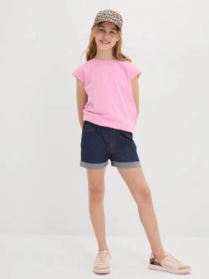 Szorty dżinsowe mid waist bonprix