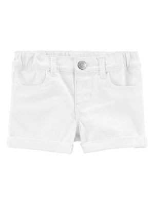 OshKosh Szorty dżinsowe w kolorze białym rozmiar: 104