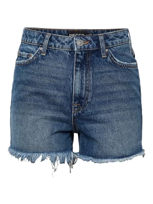 Pieces Szorty dżinsowe w kolorze niebieskim rozmiar: XL