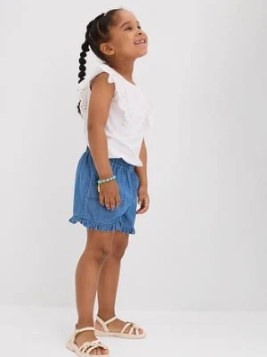 Szorty dżinsowe z miękkiej bawełny bonprix