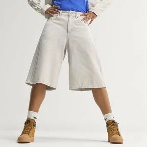 SZORTY DŻINSOWE ZE ŚREDNIM STANEM Adidas