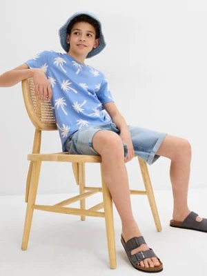 Szorty dżinsowe ze stretchem, Loose Fit bonprix