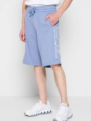 Szorty EA7 Emporio Armani niebieski