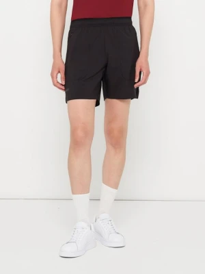 Szorty EA7 Emporio Armani ciemnobrązowy