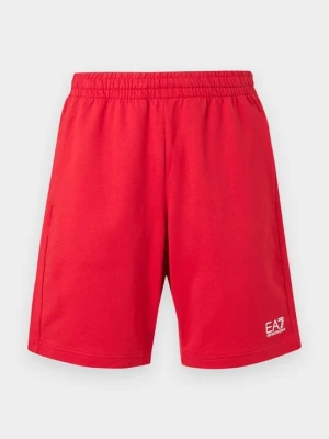 Szorty EA7 Emporio Armani czerwony