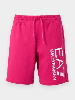 Szorty EA7 Emporio Armani różowy
