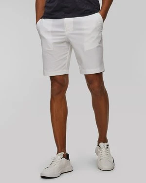 Szorty Golfowe Męskie J.lindeberg Vent Shorts Białe J Lindeberg
