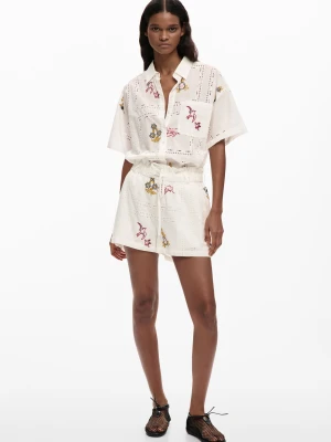 Szorty haftowane Desigual