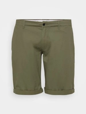 Szorty Jack&Jones oliwkowy melanż