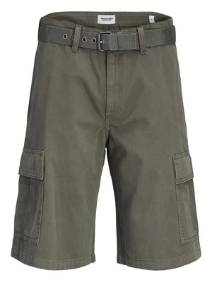 Szorty Jack&Jones oliwkowy melanż