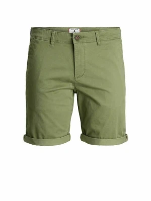 Szorty Jack&Jones ciemnobrązowy melanż