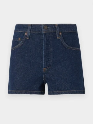 Szorty jeansowe Agolde granatowy