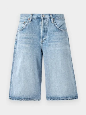 Szorty jeansowe Agolde jasnoniebieski denim