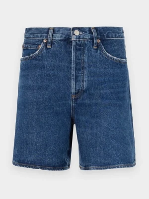 Szorty jeansowe Agolde niebieski denim
