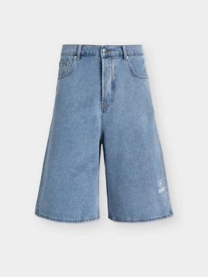Szorty jeansowe ARKK Copenhagen niebieski denim