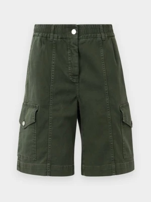 Szorty jeansowe BAUM UND PFERDGARTEN khaki