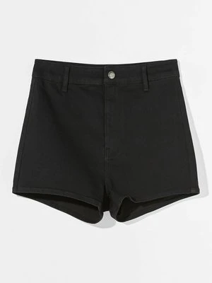 Szorty jeansowe Bershka
