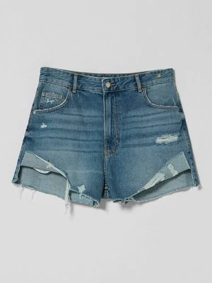 Szorty jeansowe Bershka