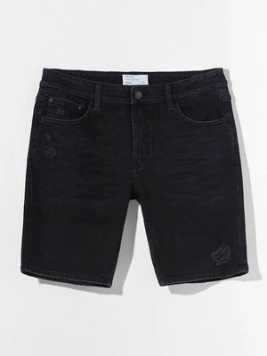 Szorty jeansowe Bershka