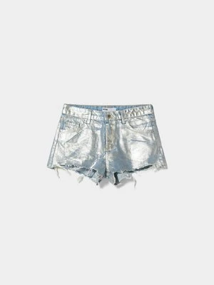 Szorty jeansowe Bershka