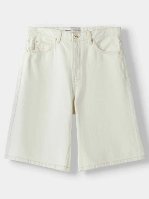 Szorty jeansowe Bershka