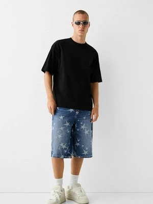 Szorty jeansowe Bershka