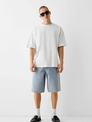 Szorty jeansowe Bershka