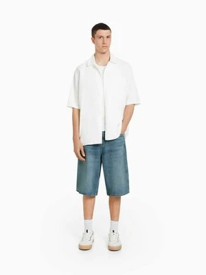 Szorty jeansowe Bershka