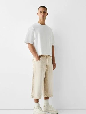 Szorty jeansowe Bershka