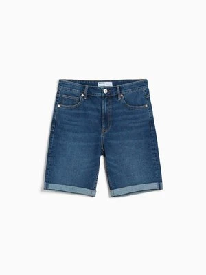 Szorty jeansowe Bershka