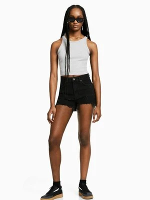 Szorty jeansowe Bershka