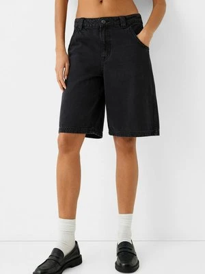 Szorty jeansowe Bershka