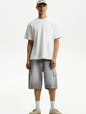 Szorty jeansowe Bershka