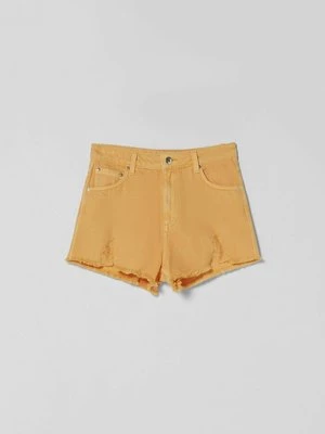 Szorty jeansowe Bershka
