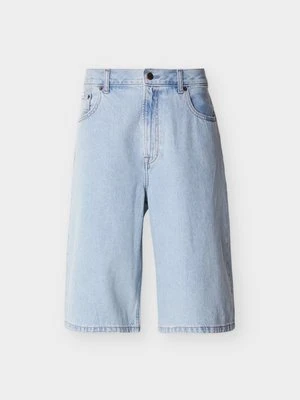 Szorty jeansowe Calvin Klein Jeans niebieski denim