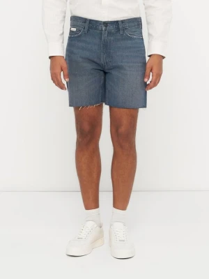 Szorty jeansowe Calvin Klein Jeans niebieski
