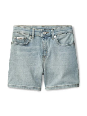 Szorty jeansowe Calvin Klein Jeans niebieski denim