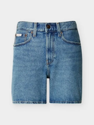 Szorty jeansowe Calvin Klein Jeans niebieski denim