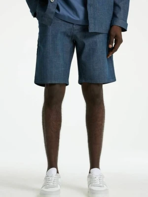 Szorty jeansowe CHASIN' niebieski denim
