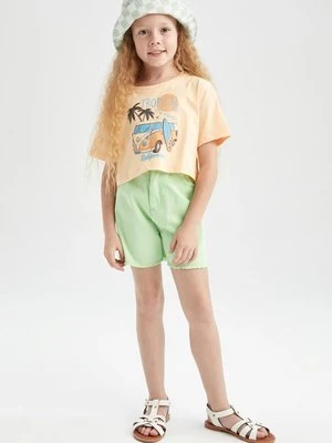 Szorty jeansowe DeFacto