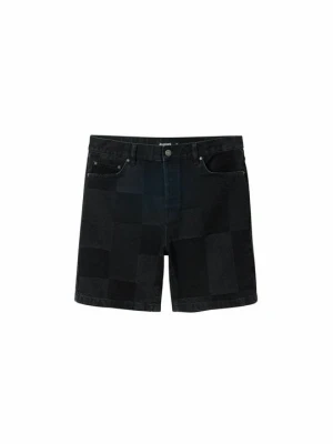 Szorty jeansowe Desigual czarny
