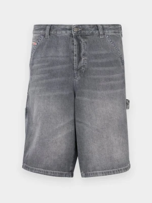 Szorty jeansowe Diesel czarny