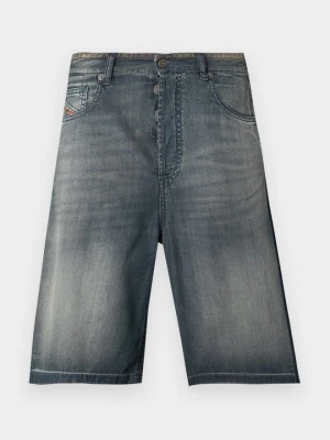 Szorty jeansowe Diesel niebieski denim