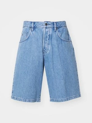 Szorty jeansowe Emporio Armani niebieski denim