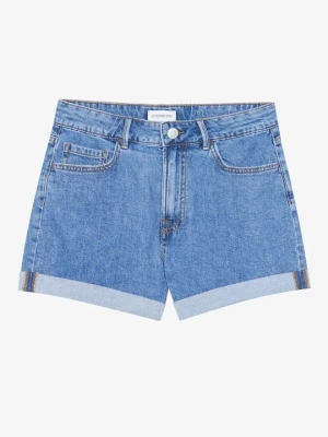 Szorty jeansowe Even&Odd By Zalando niebieski denim