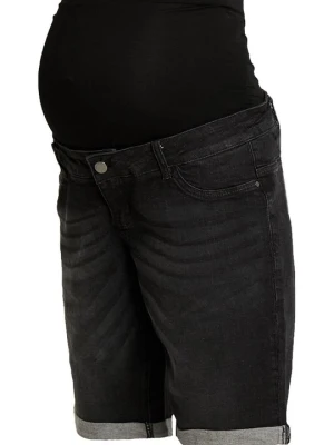 Szorty jeansowe Forever Fit czarny